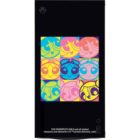 Cartoon Network Powerpuff Girls Neon XBox Series X Digital Edition Console Skin